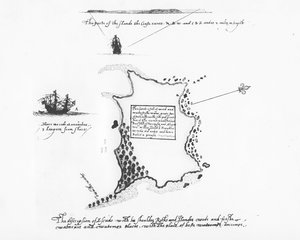 Description of Isla Escudo de Veraguas by Francis Drake by Francis Drake